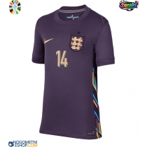 Ženski Nogometni dresi Anglija Ezri Konsa #14 Gostujoči EP 2024 Kratek Rokav